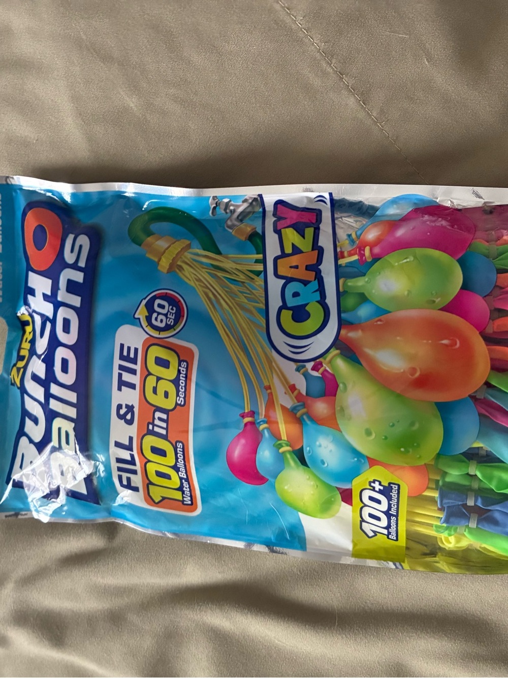 Crazy 8 Multi-Color Water Balloons - 100 Pack